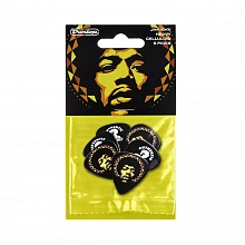 Dunlop JHP16HV Jimi Hendrix Psych Series медиаторы, целлулоид, жесткие