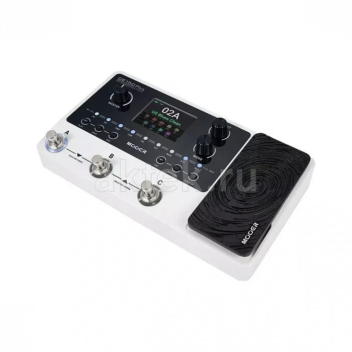 Mooer GE150 Plus гитарный процессор эффектов, 170 эффектов, педаль экспрессии 4