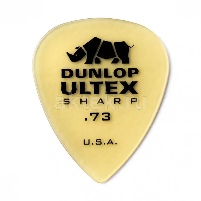 Dunlop 433R073 Ultex Sharp 72Pack медиаторы, 0,73 мм, 72 шт