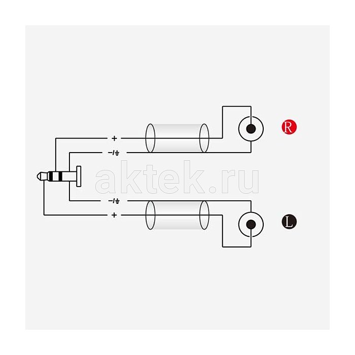 ROXTONE RAYC150/10 (MP) аудиокабель Jack 3,5–RCA, 10 м 2