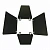 Elation Barndoor for TF1000 black шторки для сценического прожектора