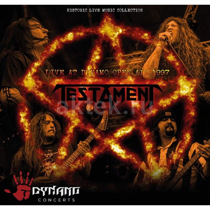 Виниловая пластинка TESTAMENT - LIVE AT DYNAMO OPEN AIR 1997 180 GRAM BLACK VINYL 12"