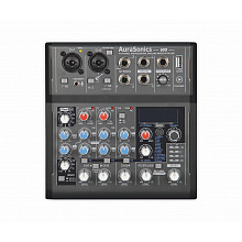 AuraSonics K4 компактный микшерный пульт 2 мик.+1 3