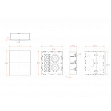 M&K Sound IW150II White пассивная встраиваемая АС 2×5,25″/25–400Вт 3