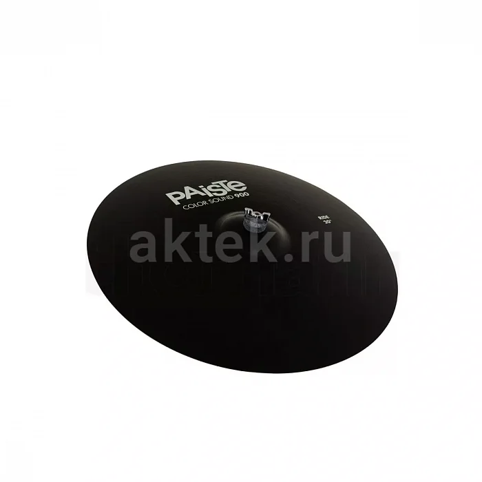 Paiste 20" 900 Color Sound тарелка, черный, Ride, CUSN8 2