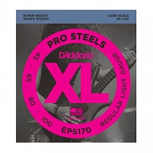 D'Addario EPS170 струны для бас-гитары, 45-100