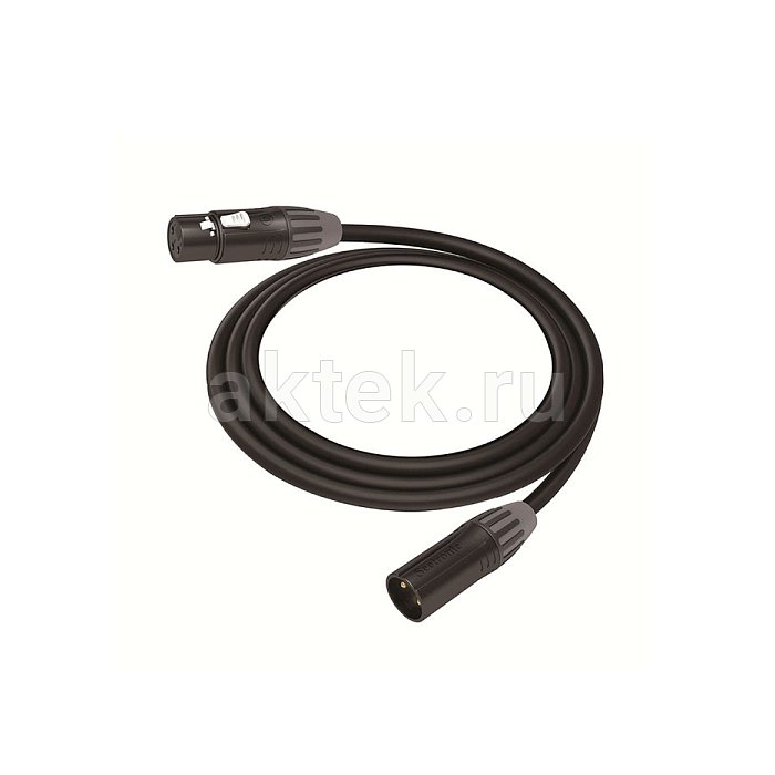 COSMICONN CMC06-MF3-MM3-1 микрофонный кабель XLR–XLR, 1 м, 2×0,22 мм²