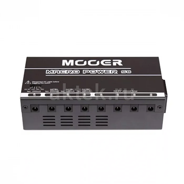 Mooer Macro Power S8 импульсный блок питания, 8 выходов 5
