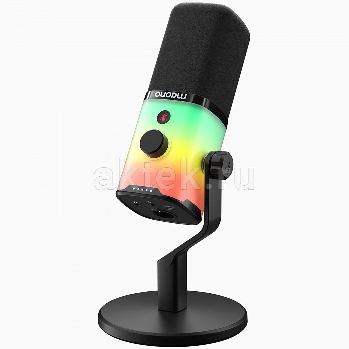 Maono PD100X RGB динамический микрофон, направленность кардиоида