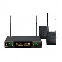 VOLTA US-2H (614.15/710.20) радиосистема с головным микрофоном, 2 микрофона