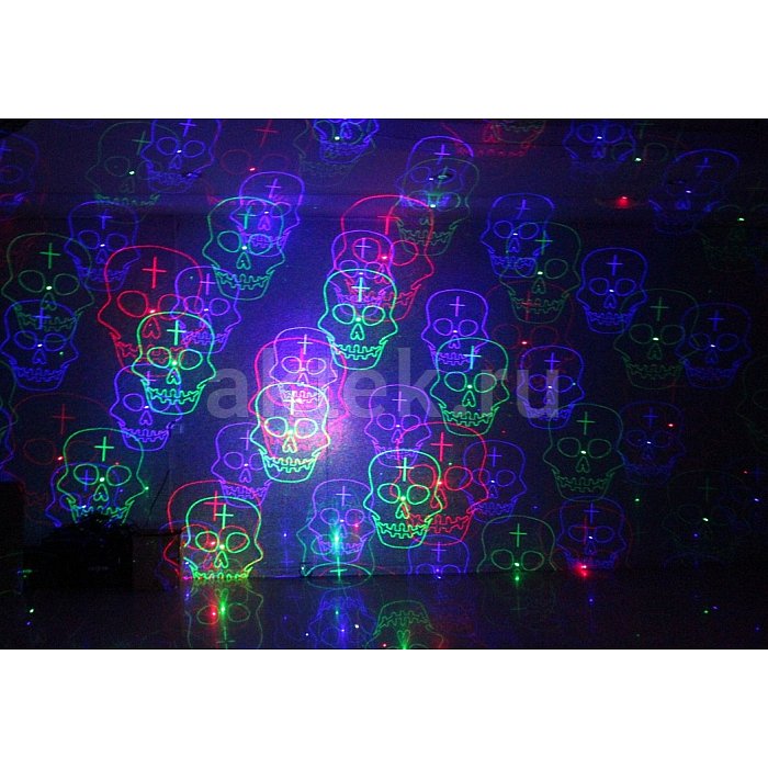 Уличная лазерная подсветка SkyDisco Garden RGB 30 Triplex Bluetooth 11