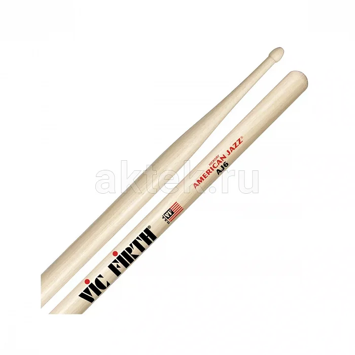 Vic Firth AJ6 барабанные палочки, орех 2