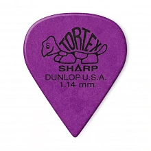Dunlop 412R114 Tortex Sharp 72Pack медиаторы, 1,14 мм