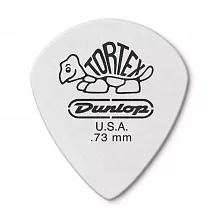 Dunlop 478P073 Tortex White Jazz III медиаторы, 0,73 мм
