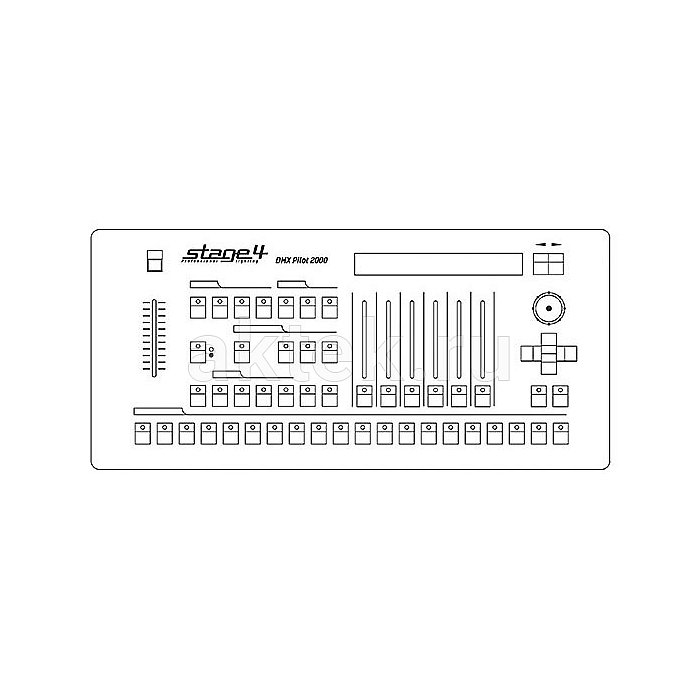 STAGE4 DMX PILOT 2000 программируемый DMX-пульт, 512 каналов