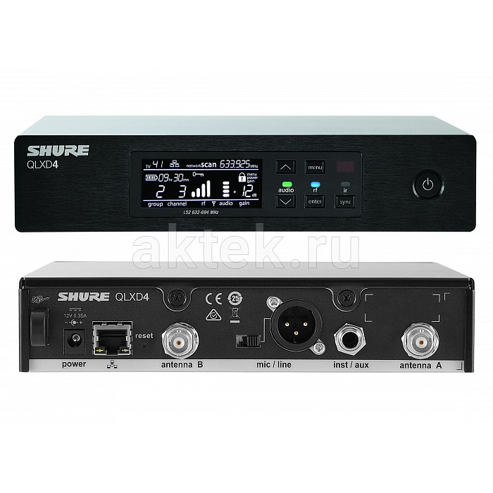 Вокальная радиосистема SHURE QLXD24E/SM58 G51 2