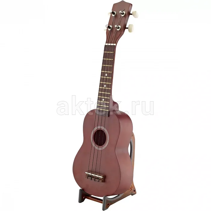 K&M 15550-000-98 витринная стойка для укулеле и скрипки 2
