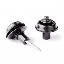 Dunlop SLS1403BK Straplok Flush Mount потайные замки ремня, чёрные