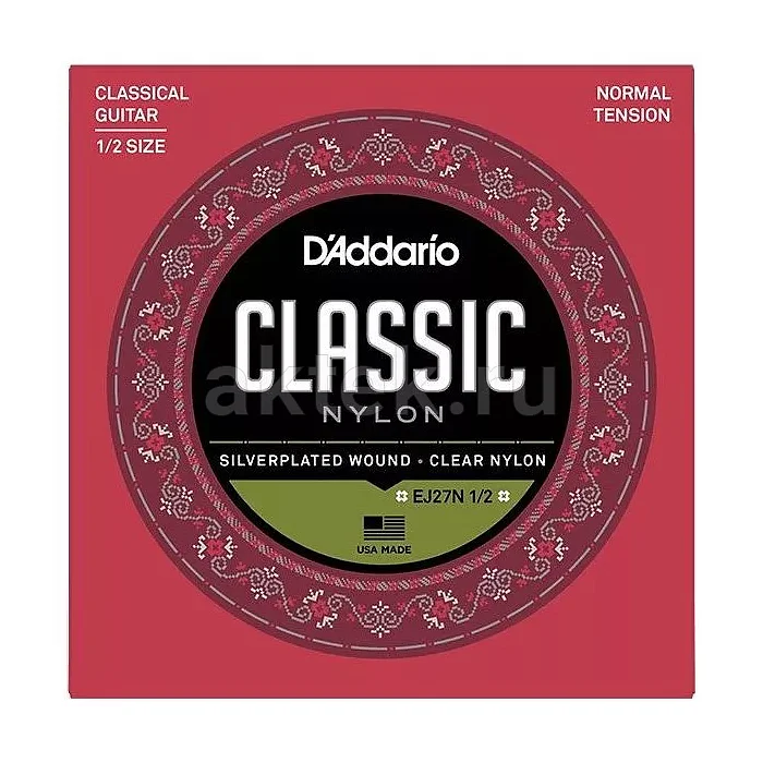 D'Addario EJ27N 1/2 струны для классической гитары