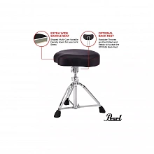 Pearl D-3500 барабанная банкетка с мото-седлом 3