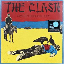 Виниловая пластинка THE CLASH - GIVE 'EM ENOUGH ROPE BLACK VINYL 12"