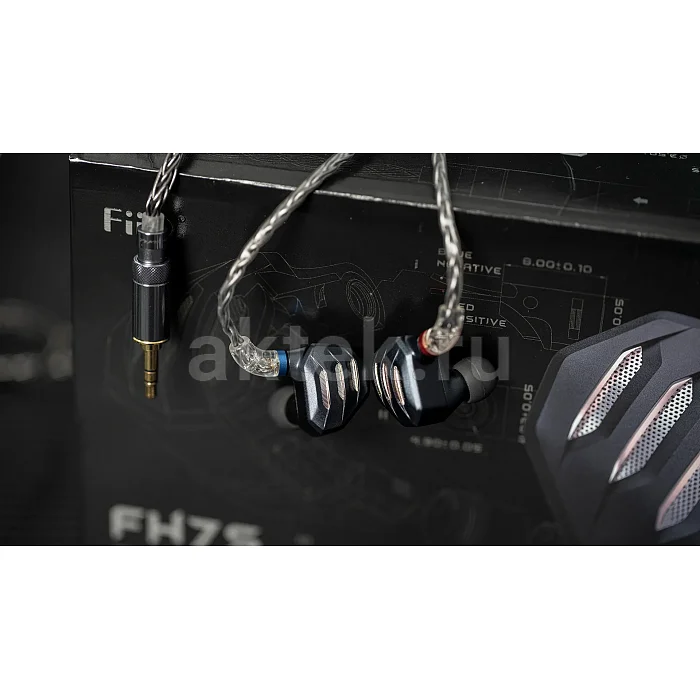 Внутриканальные наушники FIIO FH7s Black 6