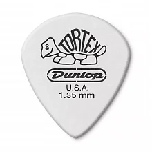 Dunlop 478P135 Tortex White Jazz III медиаторы, 1,35 мм
