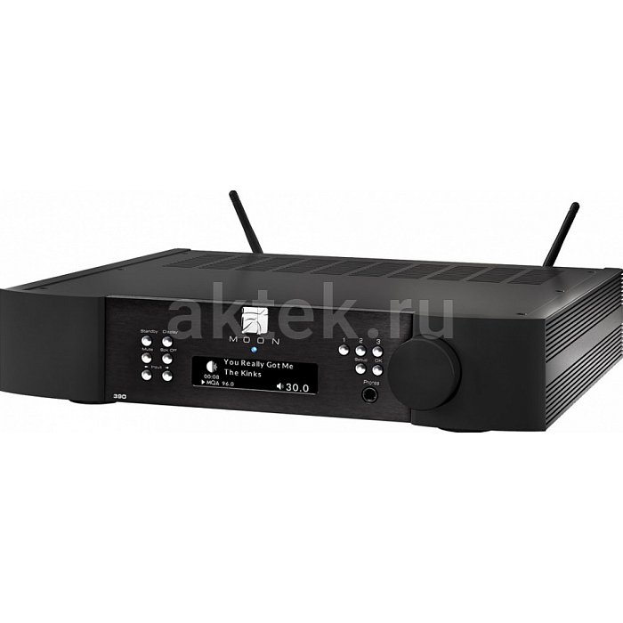 Moon by Simaudio 390 Black сетевой проигрыватель, ЦАП, предусилитель