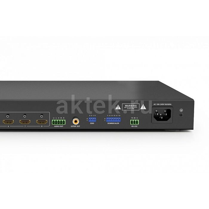 Wyrestorm SP-618 HDMI-разветвитель 1×8, 4K HDR, EDID, деэмбеддер 3