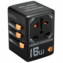 Сетевой фильтр Tessan TS-WTA01 Black