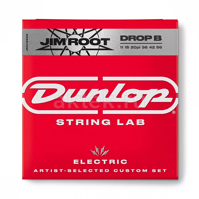 Dunlop JRN1156DB Jim Root струны для электрогитары, 11-56