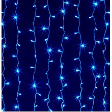 Гирлянда "Светодиодный Дождь" NEON-NIGHT 160x10 Вт LED 2х0,8м синий