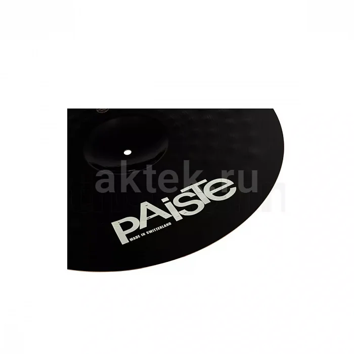 Paiste 20" 900 Color Sound тарелка, черный, Ride, CUSN8 6