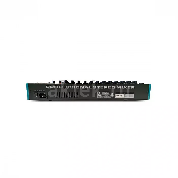 Nordfolk NFX-12USB аналоговый микшер, 12 ComboXLR, 99 эффектов, Bluetooth, USB 4