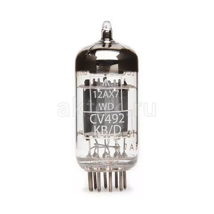 Mullard 12AX7 предусилительная лампа для гитарного усилителя, низкий шум