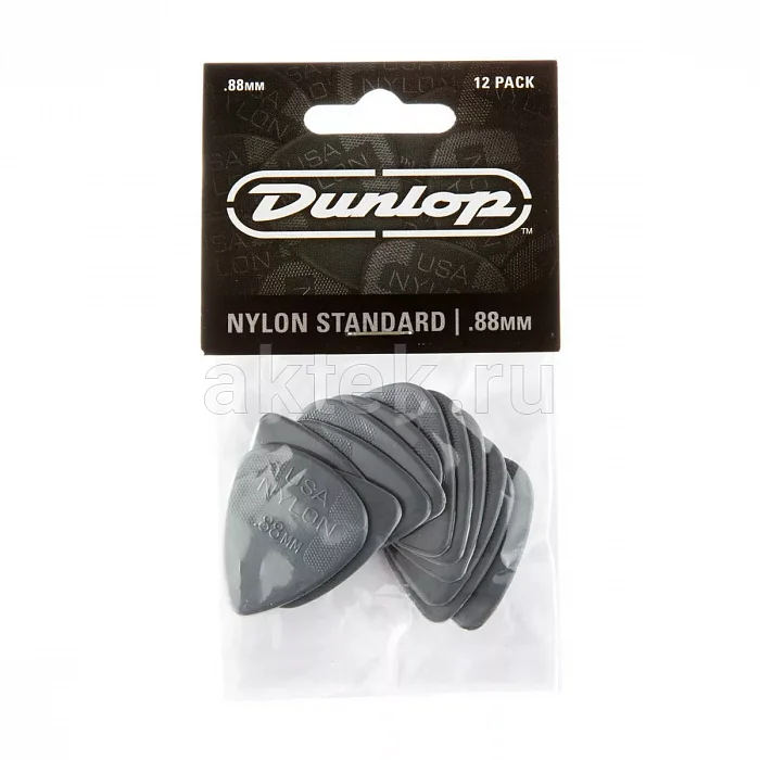 Dunlop 44P088 Nylon Standard 12Pack медиаторы, нейлон, 0,88 мм 4