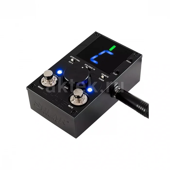 Solar Tuner+ педальный тюнер, бустер и сплиттер 3