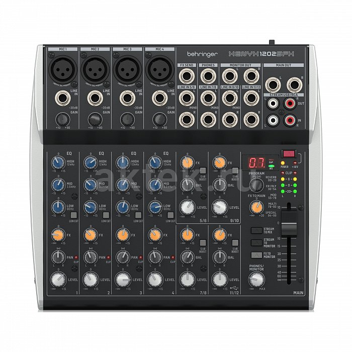 Аналоговый микшер BEHRINGER XENYX 1202SFX 2