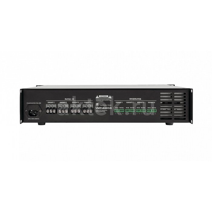 ВЕКТОР УМТ-4240Д трансляционный усилитель, 4×240 Вт, 4 канала 4