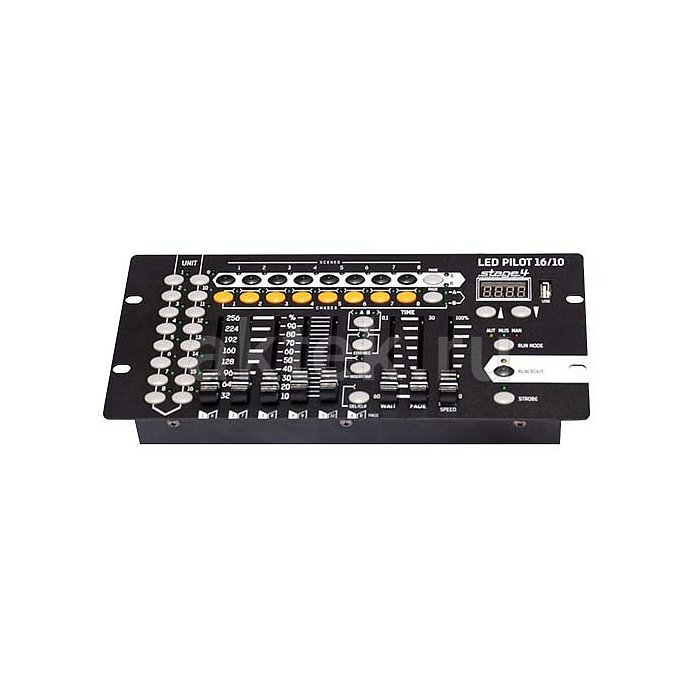 STAGE4 LED PILOT 16/10 световой пульт, 160 DMX-каналов 2