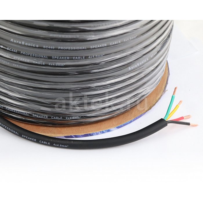 AuraSonics SC440 акустический кабель 4x4 мм², 11 AWG, Ø12 мм 2