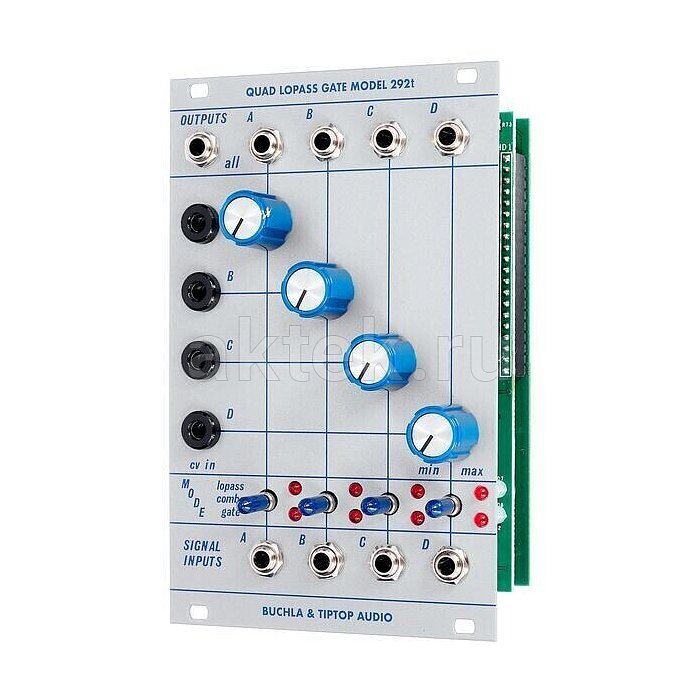 Eurorack-модуль Tiptop & Buchla 292t Quad Lopass Gate