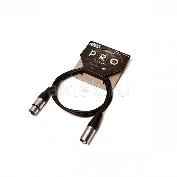 Nordfolk NMC PRO/1M микрофонный кабель XLR, Ø6 мм