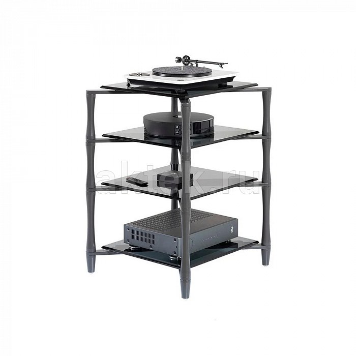 NorStone SLENDER HIFI GUNMETAL стойка для Hi-Fi аппаратуры 4