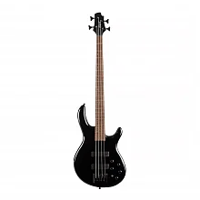Cort C4 Deluxe BK четырёхструнная бас-гитара, 24 лада, хамбакер