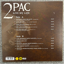 Виниловая пластинка 2PAC - LIVE MY LIFE 180 GRAM GOLD VINYL 12" 2