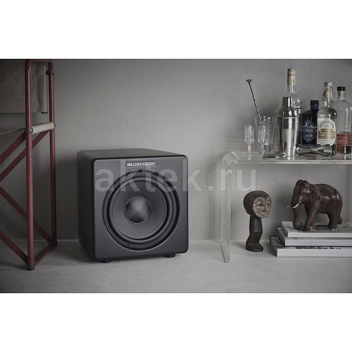 M&K Sound V10+ Black Satin/Black Cloth активный сабвуфер 10″ 300/600Вт 7