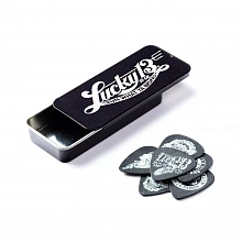 Dunlop L13CT073 Lucky 13 Pick Tin медиаторы, 0,73 мм