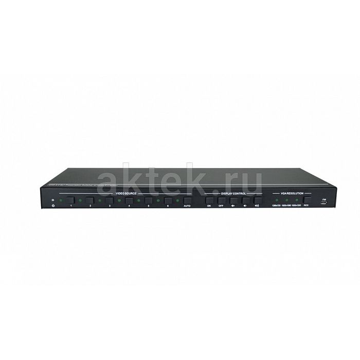 Digis SS-1819 мультиформатный коммутатор 6×1 4K60 18Гбит/с 4