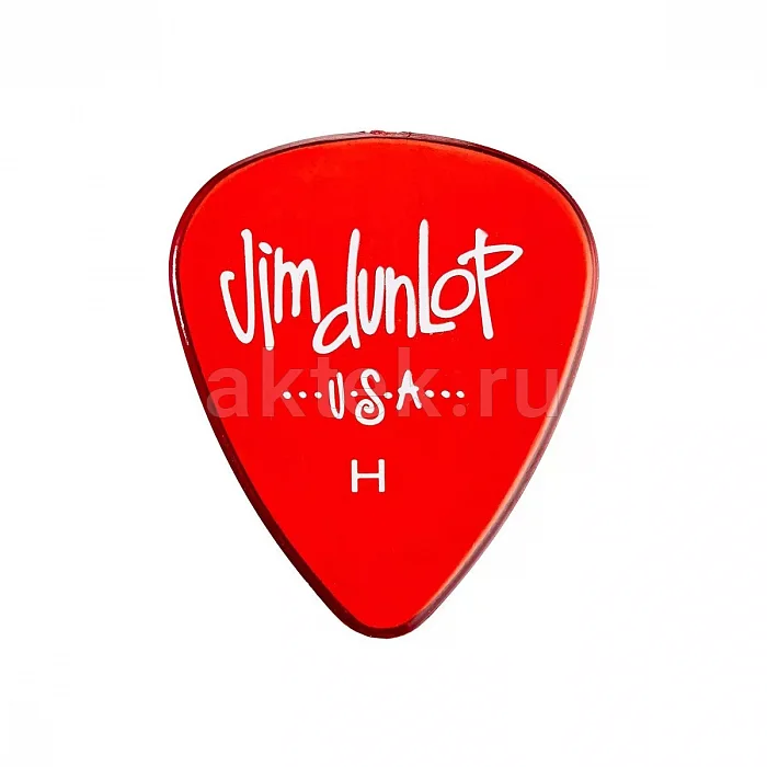 Dunlop 486RHV Gels H Red 72Pack медиаторы, heavy, 72 шт